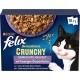 FELIX Sensations Crunchy Wet Cat Food in Jelly, Variety Mix, Pack of 6 (6 x 10 Bags of 85 g) FELIX Sensations Crunchy Wet Cat Food in Jelly, Variety Mix, Pack of 6 (6 x 10 Bags of 85 g)