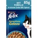 FELIX Sensations Jelly Wet Cat Food with Chicken and Carrot in Jelly, Pack of 26 (26 x 85 g) FELIX Sensations Jelly Wet Cat Food with Chicken and Carrot in Jelly, Pack of 26 (26 x 85 g)