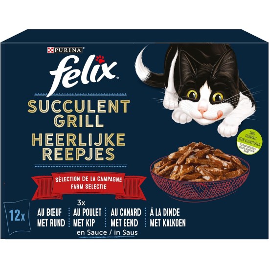 FELIX Succulent Grill Landscape 12 x 80g FELIX Succulent Grill Landscape 12 x 80g