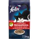 Felix Countryside Sensations Cat Food, Cat Lumps with Round, Chicken & Vegetables - Bag 7.5 kg Felix Countryside Sensations Cat Food, Cat Lumps with Round, Chicken & Vegetables - Bag 7.5 kg