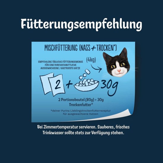 Felix Delicious Slices Wet Cat Food in Jelly, Country Flavour, Pack of 6 (6 x 10 Bags of 80 g) Felix Delicious Slices Wet Cat Food in Jelly, Country Flavour, Pack of 6 (6 x 10 Bags of 80 g)