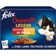 Felix Double Delicious Wet Cat Food in Jelly, Mix of Varieties, 4 Pack (4 x 24 Pouches of 85 g) Felix Double Delicious Wet Cat Food in Jelly, Mix of Varieties, 4 Pack (4 x 24 Pouches of 85 g)