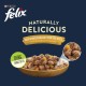 Felix Naturally Delicious, Wet Cat Food with Vegetables in Jelly, Pack of 80 (2 x 40 x 80 g) Felix Naturally Delicious, Wet Cat Food with Vegetables in Jelly, Pack of 80 (2 x 40 x 80 g)