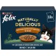 Felix Naturally Delicious, Wet Cat Food with Vegetables in Jelly, Pack of 80 (2 x 40 x 80 g) Felix Naturally Delicious, Wet Cat Food with Vegetables in Jelly, Pack of 80 (2 x 40 x 80 g)