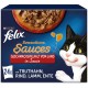 Felix Sensations Sauces Wet Cat Food, Variety Mix 4 or 6 Packs Felix Sensations Sauces Wet Cat Food, Variety Mix 4 or 6 Packs