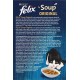 Felix Soup, Clear Soup for Cats with Delicate Pieces, Variety Mix, Pack of 8 (8 x 6 Bags of 48 g) Felix Soup, Clear Soup for Cats with Delicate Pieces, Variety Mix, Pack of 8 (8 x 6 Bags of 48 g)