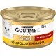 GOURMET Gold Snacks in Sauce, Wet Food for Adult Cats, Chicken Pate and Liver, 24 x 85g Tins GOURMET Gold Snacks in Sauce, Wet Food for Adult Cats, Chicken Pate and Liver, 24 x 85g Tins