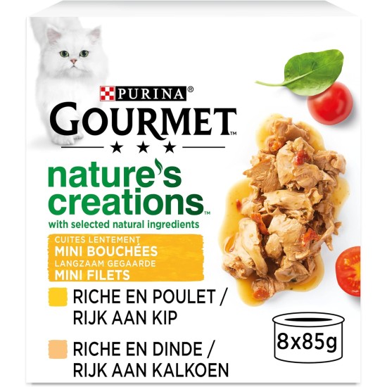 GOURMET Nature's Creation Multipack 8 x 85 g GOURMET Nature's Creation Multipack 8 x 85 g