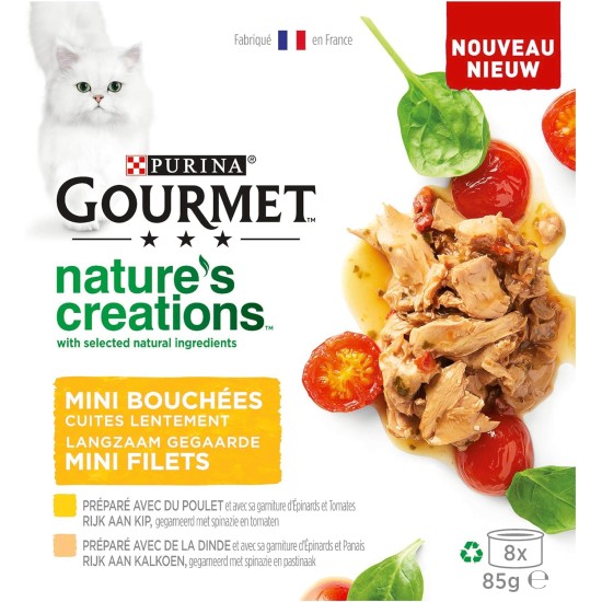GOURMET Nature's Creation Multipack 8 x 85 g GOURMET Nature's Creation Multipack 8 x 85 g