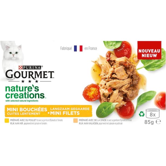 GOURMET Nature's Creation Multipack 8 x 85 g GOURMET Nature's Creation Multipack 8 x 85 g