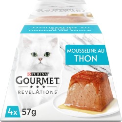 GOURMET Revelations Muslin Tuna 4 x 57g