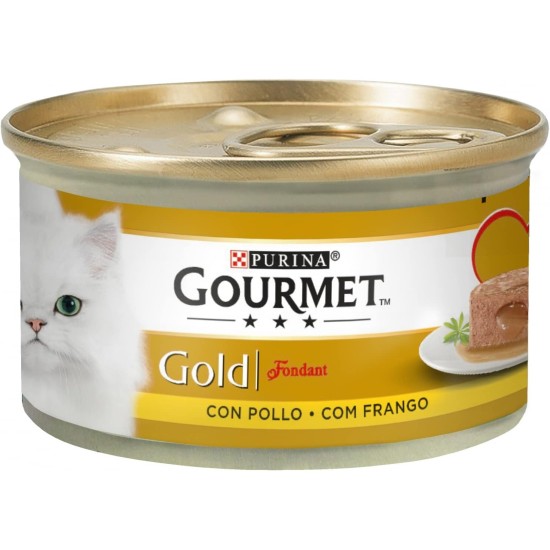Gourmet Gold Fondant Pollo CAJA 24 x 85 GR Gourmet Gold Fondant Pollo CAJA 24 x 85 GR