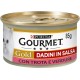 Gourmet Gold Food for the Cat Dice in Salsa with Trout and Vegetables, 85 g – Pack of 24 Gourmet Gold Food for the Cat Dice in Salsa with Trout and Vegetables, 85 g – Pack of 24