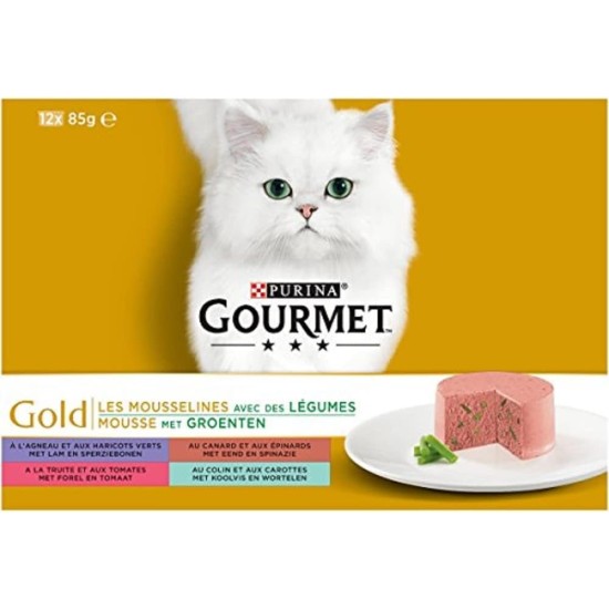 Gourmet Gold Les Mousselines Adult Cat Meals Choice of Flavours Gourmet Gold Les Mousselines Adult Cat Meals Choice of Flavours