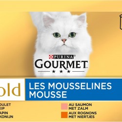 Gourmet Gold Les Mousselines Adult Cat Meals Choice of Flavours Gourmet Gold Les Mousselines Adult Cat Meals Choice of Flavours