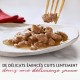 Gourmet MON Petit Intense | Cat | Discrete in Sauce | Tuna, Salmon, Trout | 8 Pieces of 6 x 50 g | Fresh Bags Gourmet MON Petit Intense | Cat | Discrete in Sauce | Tuna, Salmon, Trout | 8 Pieces of 6 x 50 g | Fresh Bags