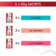 Gourmet MON Petit Intense | Cat | Discrete in Sauce | Tuna, Salmon, Trout | 8 Pieces of 6 x 50 g | Fresh Bags Gourmet MON Petit Intense | Cat | Discrete in Sauce | Tuna, Salmon, Trout | 8 Pieces of 6 x 50 g | Fresh Bags