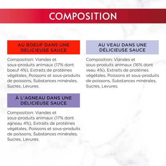 Gourmet MON Petit Intense | Cat | Discrete in Sauce | Tuna, Salmon, Trout | 8 Pieces of 6 x 50 g | Fresh Bags Gourmet MON Petit Intense | Cat | Discrete in Sauce | Tuna, Salmon, Trout | 8 Pieces of 6 x 50 g | Fresh Bags