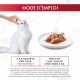 Gourmet MON Petit Intense | Cat | Discrete in Sauce | Tuna, Salmon, Trout | 8 Pieces of 6 x 50 g | Fresh Bags Gourmet MON Petit Intense | Cat | Discrete in Sauce | Tuna, Salmon, Trout | 8 Pieces of 6 x 50 g | Fresh Bags