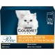 Gourmet Moist Beads Cat Fillets in Sauce with Chicken, Duck, Turkey, Veal with Vegetables - 72 Bags of 85 g (6 Packs of 12 x 85 g) Gourmet Moist Beads Cat Fillets in Sauce with Chicken, Duck, Turkey, Veal with Vegetables - 72 Bags of 85 g (6 Packs of 12 x 85 g)