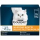 Gourmet Moist Beads Cat Fillets in Sauce with Chicken, Duck, Turkey, Veal with Vegetables - 72 Bags of 85 g (6 Packs of 12 x 85 g) Gourmet Moist Beads Cat Fillets in Sauce with Chicken, Duck, Turkey, Veal with Vegetables - 72 Bags of 85 g (6 Packs of 12 x 85 g)