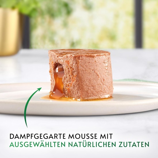 Gourmet Nature's Creations Mousse with Sauce Heart Wet Cat Food, Rich in Chicken, Pack of 12 (12 x 85 g) Gourmet Nature's Creations Mousse with Sauce Heart Wet Cat Food, Rich in Chicken, Pack of 12 (12 x 85 g)