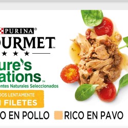 Gourmet Nestlé Purina Nature's Creation Wet Cat Food Chicken and Turkey 12 x 4 85g Gourmet Nestlé Purina Nature's Creation Wet Cat Food Chicken and Turkey 12 x 4 85g