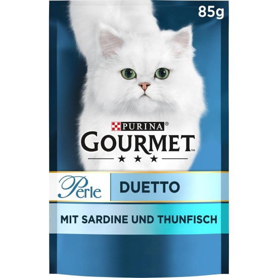 Gourmet Perle Duetto Wet Cat Food with Chicken and Beef Pack of 26 (26 x 85 g) Gourmet Perle Duetto Wet Cat Food with Chicken and Beef Pack of 26 (26 x 85 g)