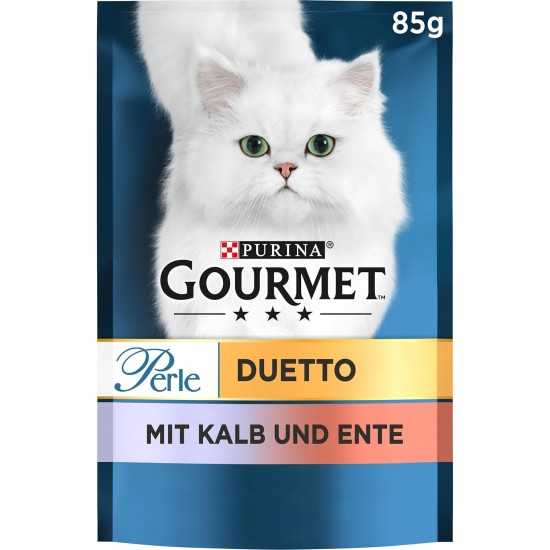 Gourmet Perle Duetto Wet Cat Food with Chicken and Beef Pack of 26 (26 x 85 g) Gourmet Perle Duetto Wet Cat Food with Chicken and Beef Pack of 26 (26 x 85 g)