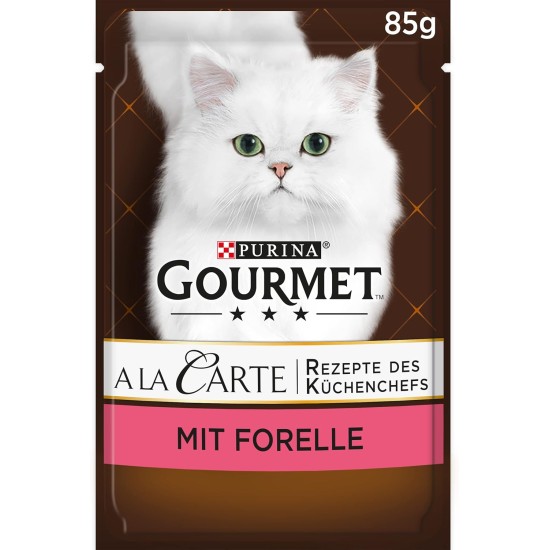 Gourmet Purina Gourmet A la Carte Wet Cat Food, with Beef and Vegetables, Pack of 26 (26 x 85 g) Gourmet Purina Gourmet A la Carte Wet Cat Food, with Beef and Vegetables, Pack of 26 (26 x 85 g)