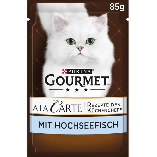 Gourmet Purina Gourmet A la Carte Wet Cat Food, with Beef and Vegetables, Pack of 26 (26 x 85 g) Gourmet Purina Gourmet A la Carte Wet Cat Food, with Beef and Vegetables, Pack of 26 (26 x 85 g)