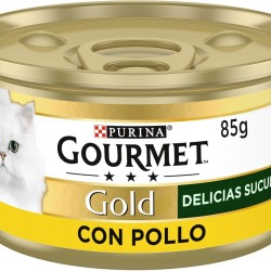 Gourmet PurinaGold Succulent Food Wet Cat with Chicken 85g Tin