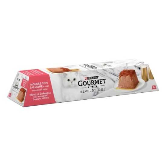 Gourmet Revelations Adult Cat Wet Food Jelly with Salmon 24 Packs of 2oz Gourmet Revelations Adult Cat Wet Food Jelly with Salmon 24 Packs of 2oz