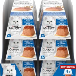 Gourmet Revelations Wet Cat Food with Sea Fish 24 x 57g