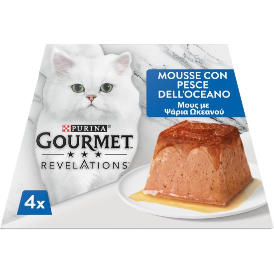 Gourmet Revelations Wet Cat Food with Sea Fish 24 x 57g Gourmet Revelations Wet Cat Food with Sea Fish 24 x 57g