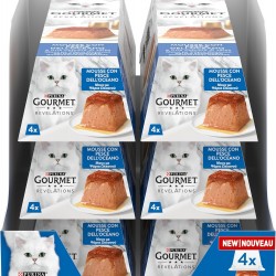 Gourmet Revelations Wet Cat Food with Sea Fish 24 x 57g