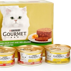 Gourmet Terrines with Vegetables Chicken Carrot Zucchini, Beef Carrots, Duck Carrot Spinach, Tuna Tomato - 12 x 85 g - Pack of 8 Gourmet Terrines with Vegetables Chicken Carrot Zucchini, Beef Carrots, Duck Carrot Spinach, Tuna Tomato - 12 x 85 g - Pack of 8