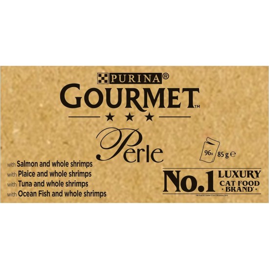 Gourmet Wet Cat Food Perle Country Medley, 96 Pouches, 96 x 85 g Gourmet Wet Cat Food Perle Country Medley, 96 Pouches, 96 x 85 g