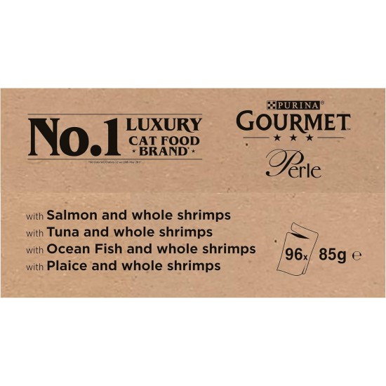 Gourmet Wet Cat Food Perle Country Medley, 96 Pouches, 96 x 85 g Gourmet Wet Cat Food Perle Country Medley, 96 Pouches, 96 x 85 g