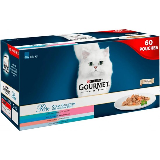 Gourmet Wet Cat Food Perle Country Medley, 96 Pouches, 96 x 85 g Gourmet Wet Cat Food Perle Country Medley, 96 Pouches, 96 x 85 g