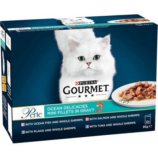 Gourmet Wet Cat Food Perle Country Medley, 96 Pouches, 96 x 85 g Gourmet Wet Cat Food Perle Country Medley, 96 Pouches, 96 x 85 g