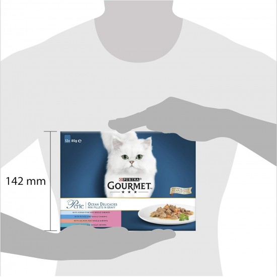 Gourmet Wet Cat Food Perle Country Medley, 96 Pouches, 96 x 85 g Gourmet Wet Cat Food Perle Country Medley, 96 Pouches, 96 x 85 g
