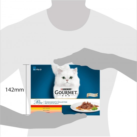 Gourmet Wet Cat Food Perle Country Medley, 96 Pouches, 96 x 85 g Gourmet Wet Cat Food Perle Country Medley, 96 Pouches, 96 x 85 g