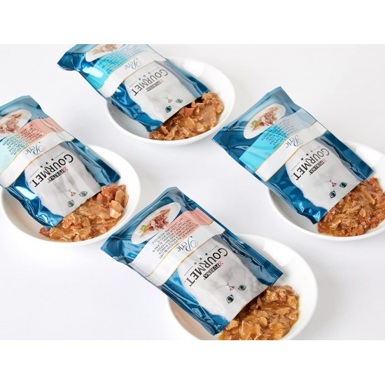 Gourmet Wet Cat Food Perle Country Medley, 96 Pouches, 96 x 85 g Gourmet Wet Cat Food Perle Country Medley, 96 Pouches, 96 x 85 g