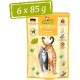 GranataPet DeliCatessen Turkey & Pheasant, Wet Food for Cats, Cat Feed for Gourmands, Grain-Free Feed & No Added Sugar, 6 x 85 g GranataPet DeliCatessen Turkey & Pheasant, Wet Food for Cats, Cat Feed for Gourmands, Grain-Free Feed & No Added Sugar, 6 x 85 g