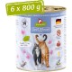 GranataPet DeliCatessen Turkey & Pheasant, Wet Food for Cats, Cat Feed for Gourmands, Grain-Free Feed & No Added Sugar, 6 x 85 g GranataPet DeliCatessen Turkey & Pheasant, Wet Food for Cats, Cat Feed for Gourmands, Grain-Free Feed & No Added Sugar, 6 x 85 g