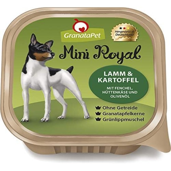 GranataPet Mini Royal Lamb & Potato 150g GranataPet Mini Royal Lamb & Potato 150g