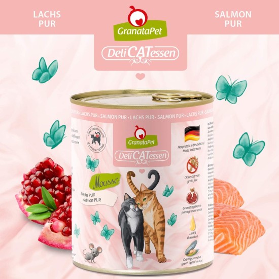 GranataPet Symphony No. 5 Chicken PUR, 6 x 200 g, Cat Food without Grains and Added Sugar, Fillet in Natural Jelly, Delicate Wet Food for Cats GranataPet Symphony No. 5 Chicken PUR, 6 x 200 g, Cat Food without Grains and Added Sugar, Fillet in Natural Jelly, Delicate Wet Food for Cats