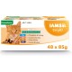 IAMS Delights Land & Sea Collection Wet Cat Food, Multipack with Meat and Fish Varieties in Sauce, Wet Food for Cats from 1 Year, 12 x 85 g IAMS Delights Land & Sea Collection Wet Cat Food, Multipack with Meat and Fish Varieties in Sauce, Wet Food for Cats from 1 Year, 12 x 85 g