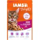 IAMS Delights Senior Wet Cat Food, Multipack with Chicken and Fish in Sauce, High-Quality Wet Food for Older Cats from 7 Years, 12 x 85 g IAMS Delights Senior Wet Cat Food, Multipack with Chicken and Fish in Sauce, High-Quality Wet Food for Older Cats from 7 Years, 12 x 85 g
